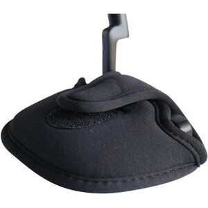 Black Golf Putter Headcover Standard Size Neoprene Club Head Cover Perfect